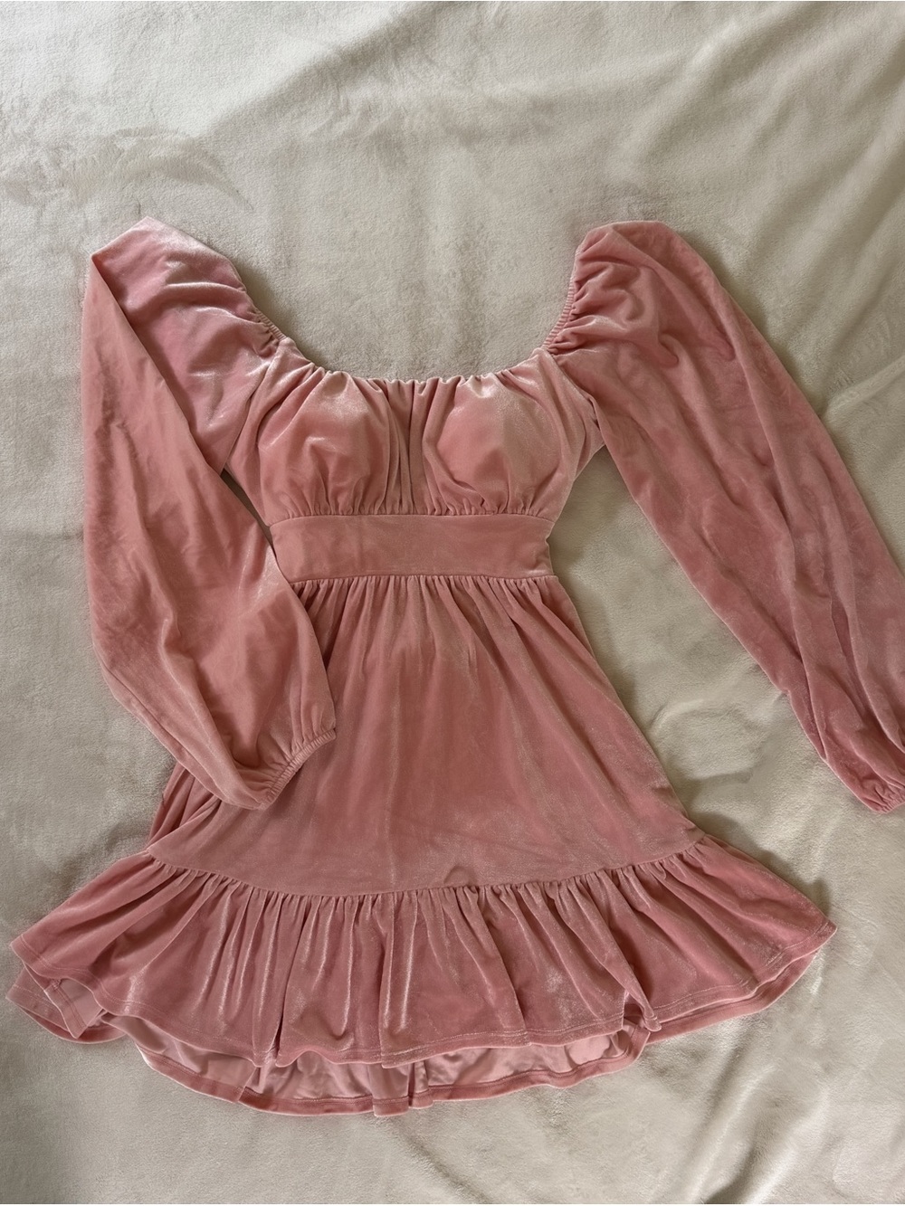 Halara Velvet Mini Dress - NWT